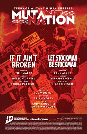 Read Teenage Mutant Ninja Turtles: Mutant Nation  8 Page 2 in English