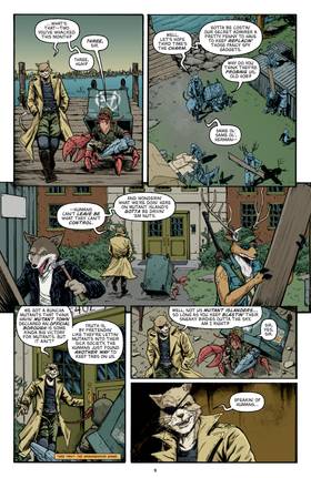 Read Teenage Mutant Ninja Turtles: Mutant Nation  1 Page 9 in English