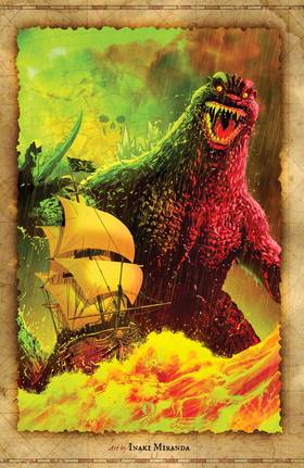 Read Godzilla: Here There Be Dragons  1 Page 5 in English