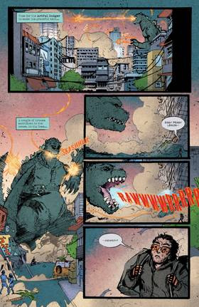 Read Godzilla: Heist  1 Page 8 in English