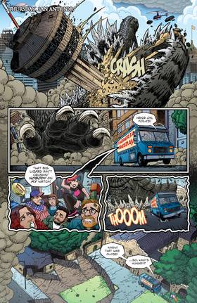 Read Godzilla Vs. America  7 Page 6 in English