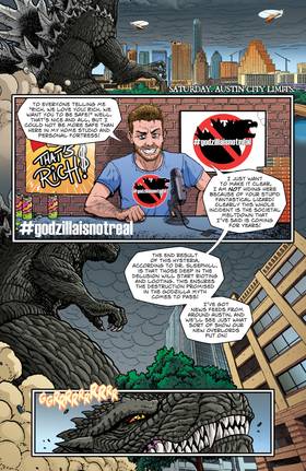 Read Godzilla Vs. America  7 Page 8 in English