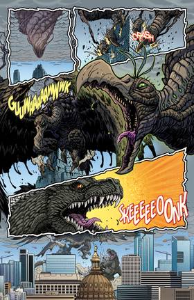 Read Godzilla Vs. America  7 Page 9 in English