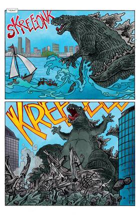 Read Godzilla Vs. America  8 Page 5 in English
