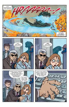 Read Godzilla Vs. America  8 Page 8 in English
