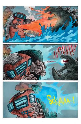 Read Godzilla Vs. America  8 Page 10 in English