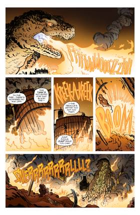 Read Godzilla Vs. America  4 Page 9 in English