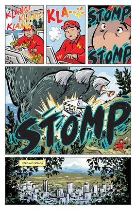 Read Godzilla Vs. America  6 Page 5 in English