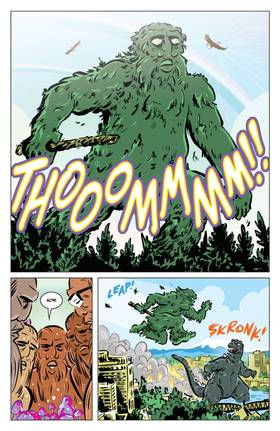 Read Godzilla Vs. America  6 Page 9 in English