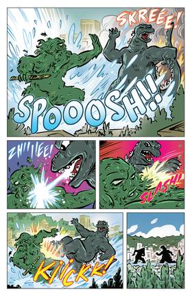 Read Godzilla Vs. America  6 Page 10 in English