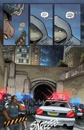 Read Teenage Mutant Ninja Turtles: Nightwatcher  3 Page 7 in English