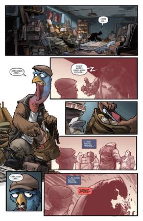 Read Teenage Mutant Ninja Turtles: Nightwatcher  5 Page 4 in English