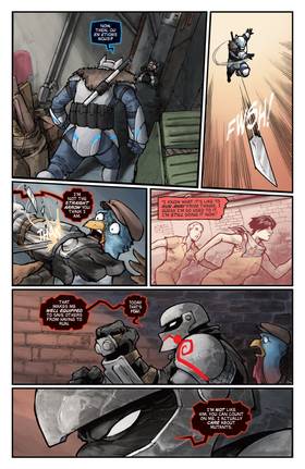 Read Teenage Mutant Ninja Turtles: Nightwatcher  5 Page 10 in English