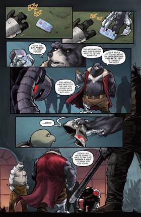 Read Teenage Mutant Ninja Turtles: Nightwatcher  6 Page 5 in English
