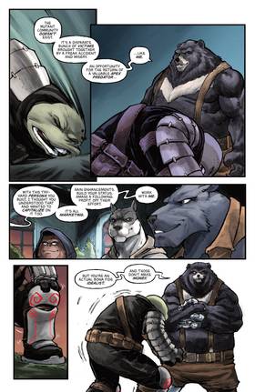 Read Teenage Mutant Ninja Turtles: Nightwatcher  6 Page 8 in English