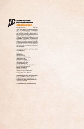 Read Teenage Mutant Ninja Turtles: Sourcebook  1 Page 4 in English