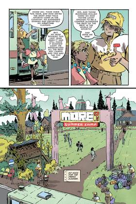 Read Godzilla: Monster Island Summer Camp  1 Page 9 in English