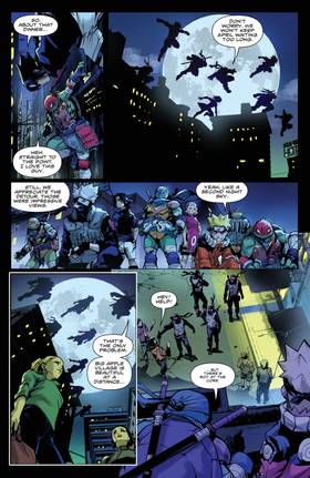 Read Teenage Mutant Ninja Turtles x Naruto  4 Page 5 in English