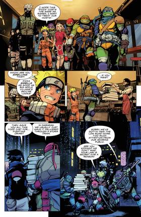 Read Teenage Mutant Ninja Turtles x Naruto  4 Page 7 in English