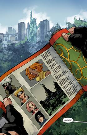 Read Teenage Mutant Ninja Turtles x Naruto  1 Page 3 in English