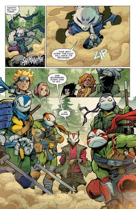 Read Teenage Mutant Ninja Turtles x Naruto  2 Page 10 in English