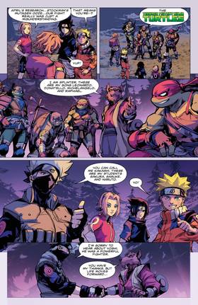 Read Teenage Mutant Ninja Turtles x Naruto  3 Page 5 in English
