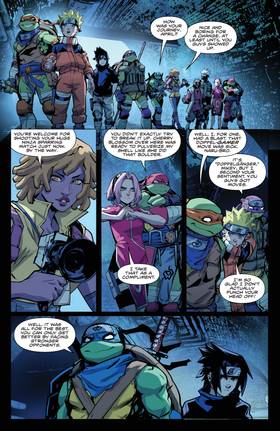 Read Teenage Mutant Ninja Turtles x Naruto  3 Page 7 in English