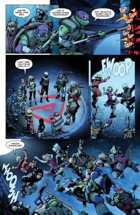 Read Teenage Mutant Ninja Turtles x Naruto  3 Page 8 in English