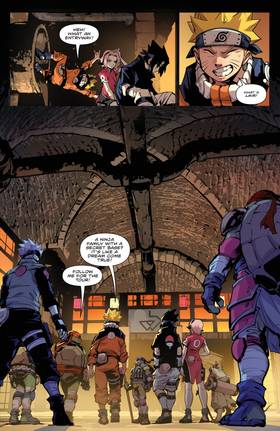 Read Teenage Mutant Ninja Turtles x Naruto  3 Page 9 in English
