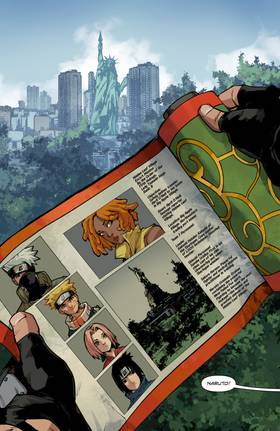 Read Teenage Mutant Ninja Turtles x Naruto  1 Page 5 in English