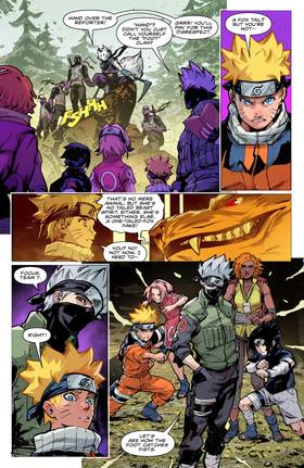 Read Teenage Mutant Ninja Turtles x Naruto  1 Page 10 in English