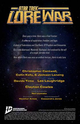 Read Star Trek: Lore War  1 Page 2 in English