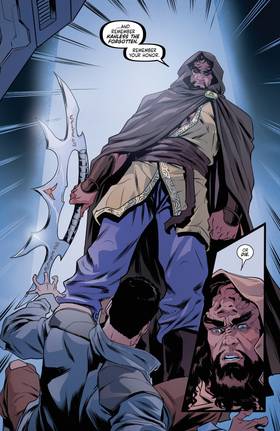 Read Star Trek: Lore War  3 Page 9 in English