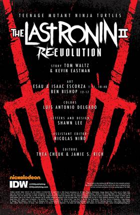 Read Teenage Mutant Ninja Turtles: The Last Ronin II—Re-Evolution  3 Page 2 in English