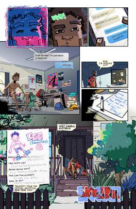 Read Godzilla: Skate or Die  1 Page 7 in English