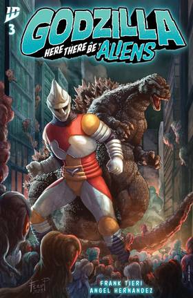 Read Godzilla: Here There Be Aliens  3 Page 1 in English