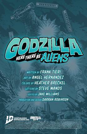 Read Godzilla: Here There Be Aliens  3 Page 2 in English