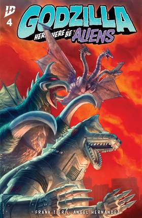 Read Godzilla: Here There Be Aliens  4 Page 1 in English