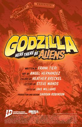 Read Godzilla: Here There Be Aliens  4 Page 2 in English