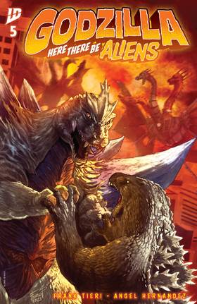 Read Godzilla: Here There Be Aliens  5 Page 1 in English