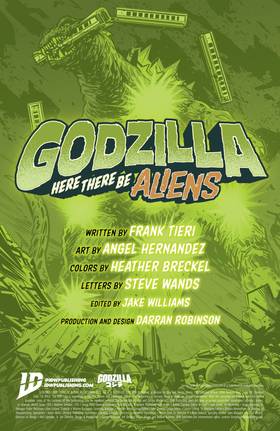 Read Godzilla: Here There Be Aliens  5 Page 2 in English