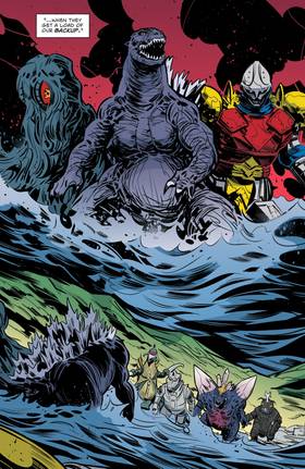 Read Godzilla: Here There Be Aliens  5 Page 7 in English