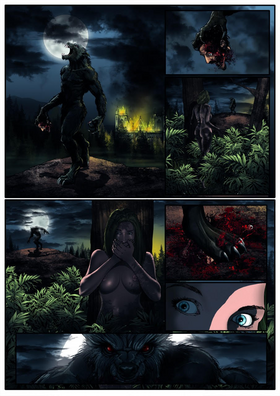 Read The Mutilator and The Burning Moon  1 Page 2 in English