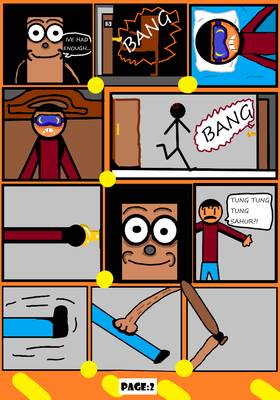 Read Tung tung tung sahur vs smile  2 Page 3 in English
