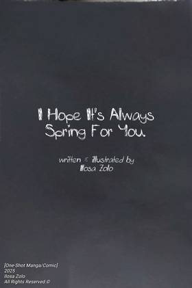 Read I Hope It's Always Spring For You   1 Page 1 in English