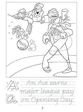 Read ABC: Better Handwriting for Good Sports  1 Page 7 in English