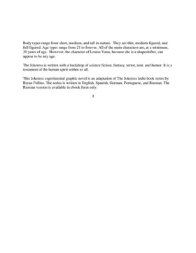 Read The Jokeress: Characters  1 Page 4 in English
