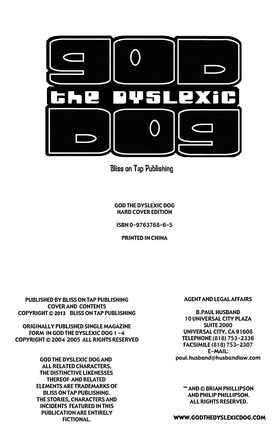 Read God the Dyslexic Dog  1 Page 6 in English
