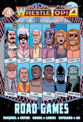 Read Invasion from Planet Wrestletopia  5 Page 1 in English