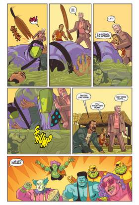 Read Invasion from Planet Wrestletopia  5 Page 4 in English
